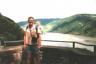 Me & Joanna in a castle on the Rhein River in Germany